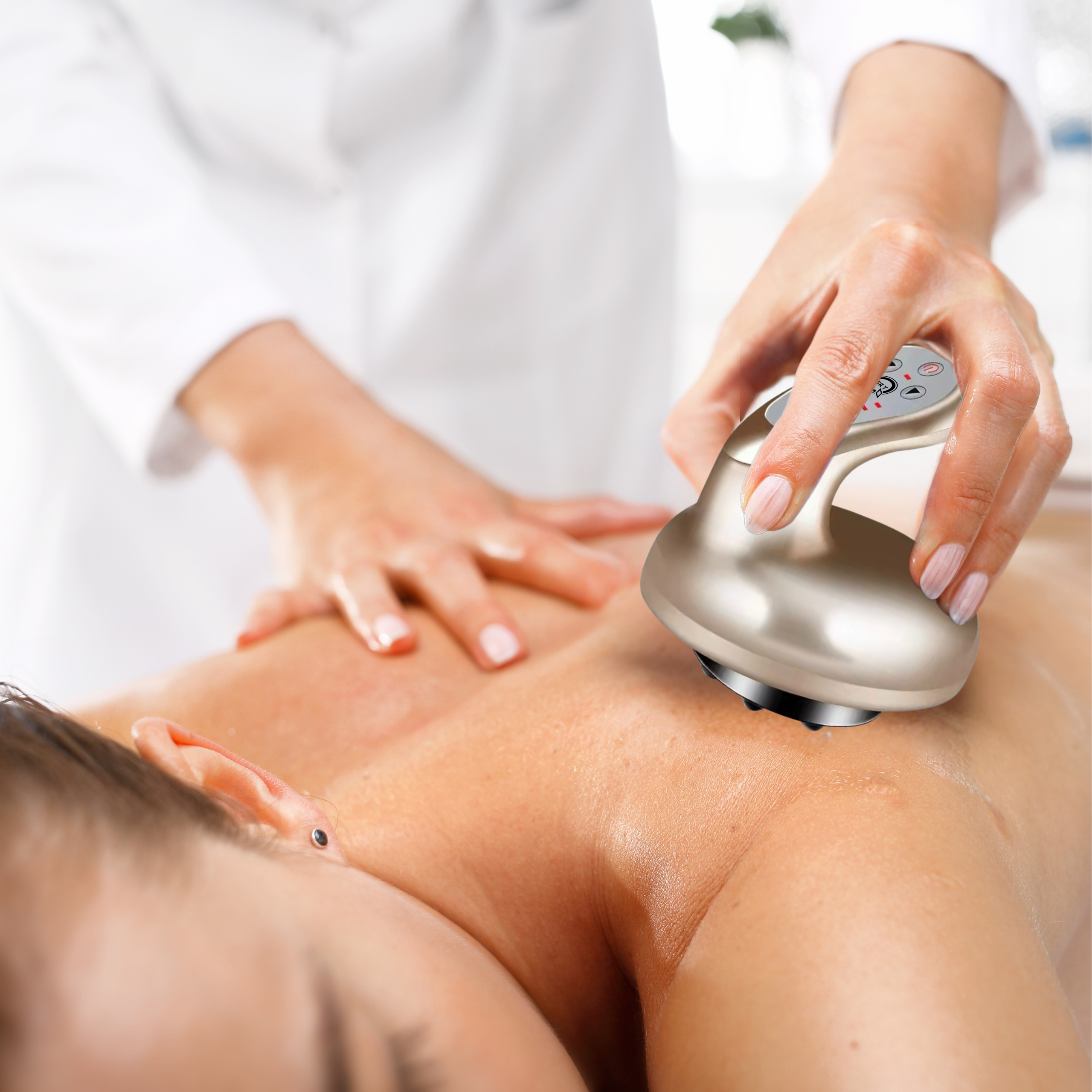 WYSZCZUPLAJĄCA BAŃKA ELEKTRYCZNA MASUJĄCA DO CIAŁA ANTYCELLULITOWA