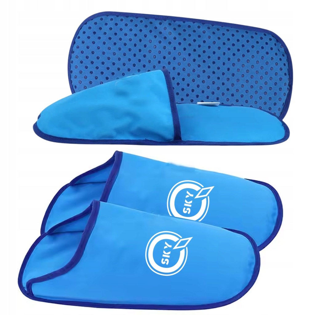 BUTY ŻELOWE CHŁODZĄCE ROZGRZEWAJĄCE UNIWERSALNE TERAPIA ZIMNEM KAPCIE STOPY