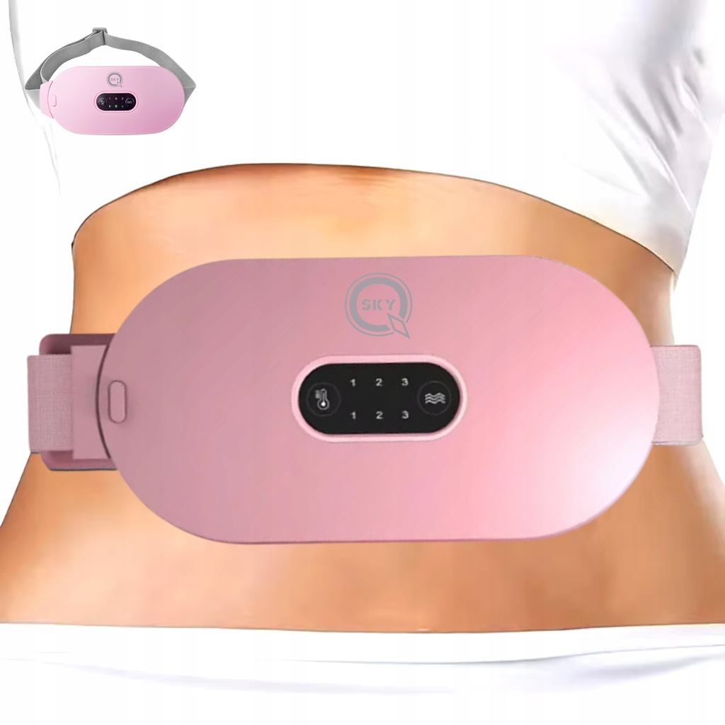 PAS MENSTRUACYJNY NA BÓLE MIESIĄCZKOWE PODGRZEWCZY ROZGRZEWAJĄCY ORYGINALNY