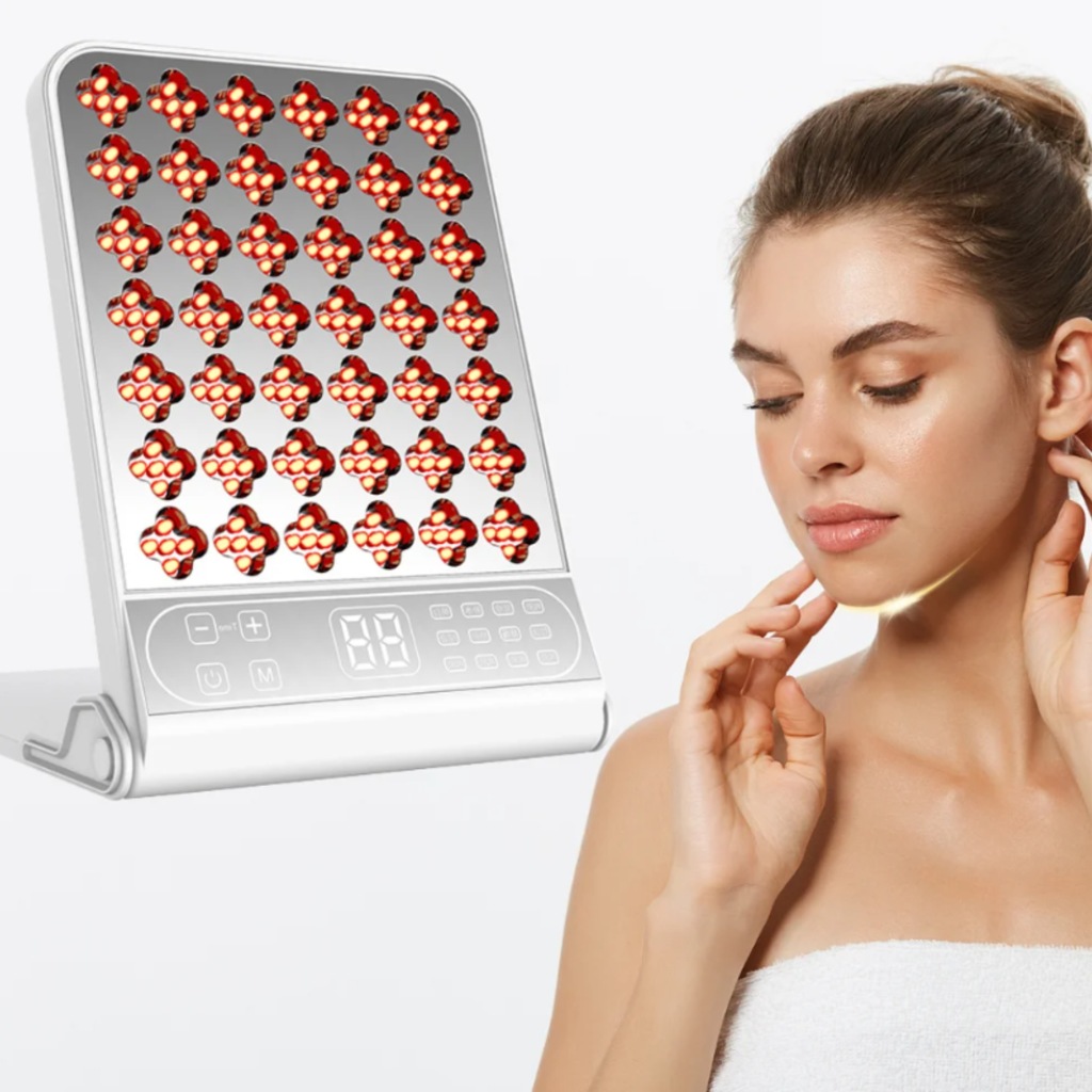 LAMPA NA PODCZERWIEŃ TERAPEUTYCZNA LECZNICZA 415NM-850NM CZERWONE ŚWIATŁO