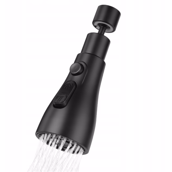 BATERIA KUCHENNA KOŃCÓWKA 3 TRYBY ADAPTER PERLATOR 360 PRZEDŁUŻKA DO KRANU