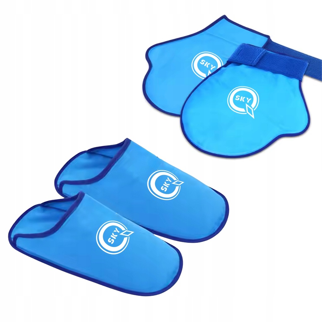 RĘKAWICE I BUTY ŻELOWE CHŁODZĄCE GRZEJĄCE BÓL DŁONI STÓP REUMATYZM OBRZĘKI