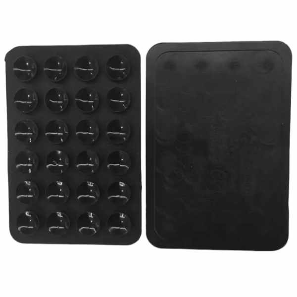 SILIKONOWY UCHWYT NA TELEFON Z PRZYSSAWKAMI