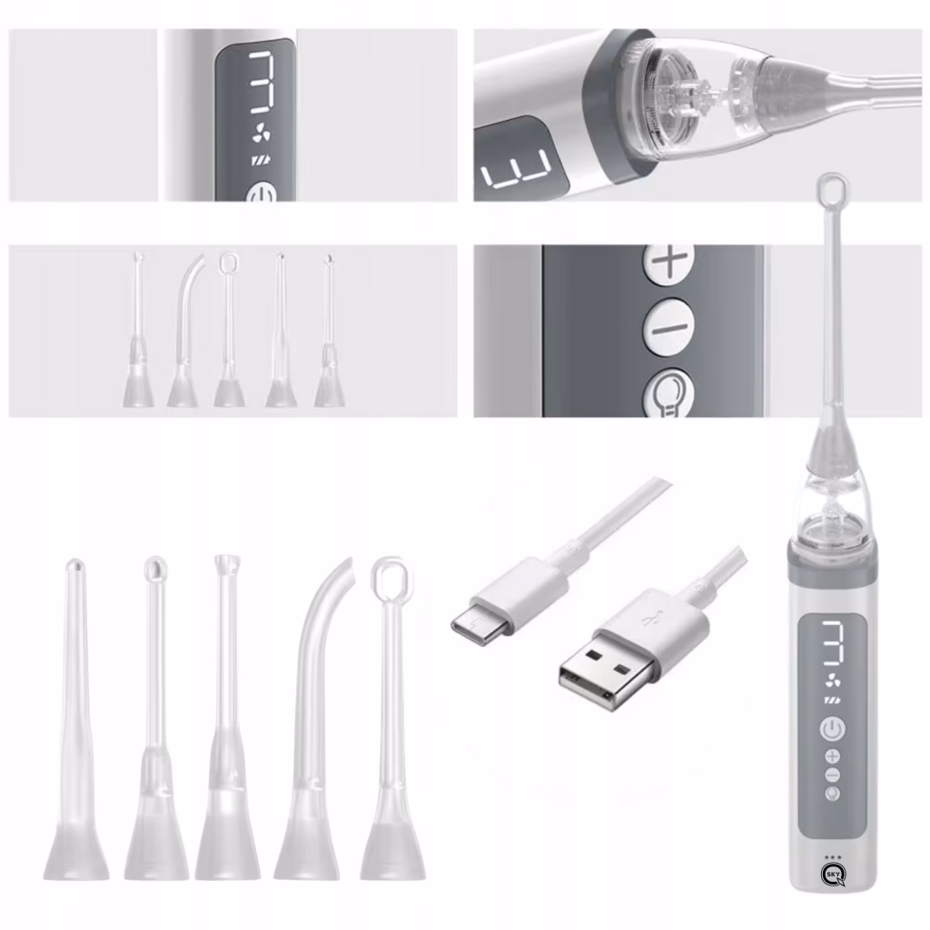 ELEKTRONICZNY ASPIRATOR DO USUWANIA KAMIENI MIGDAŁKOWYCH - obrazek 6