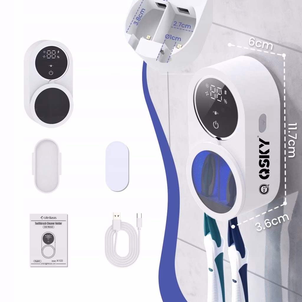 STERYLIZATOR UV QSKY DO SZCZOTECZEK - obrazek 4